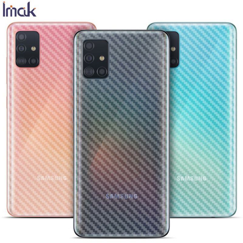 Rygbeskyttelsesfilm Til Samsung Galaxy A51 Carbon Style Imak