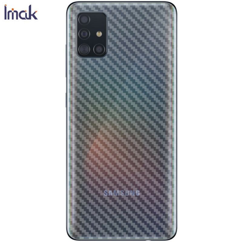 Rygbeskyttelsesfilm Til Samsung Galaxy A51 Carbon Style Imak