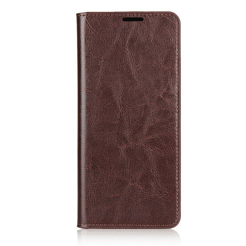 Cover Sony Xperia 10 II Flip Cover Ægte Læder