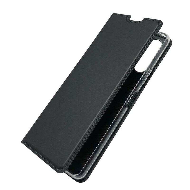 Cover Sony Xperia 10 II Flip Cover Magnetisk Lås