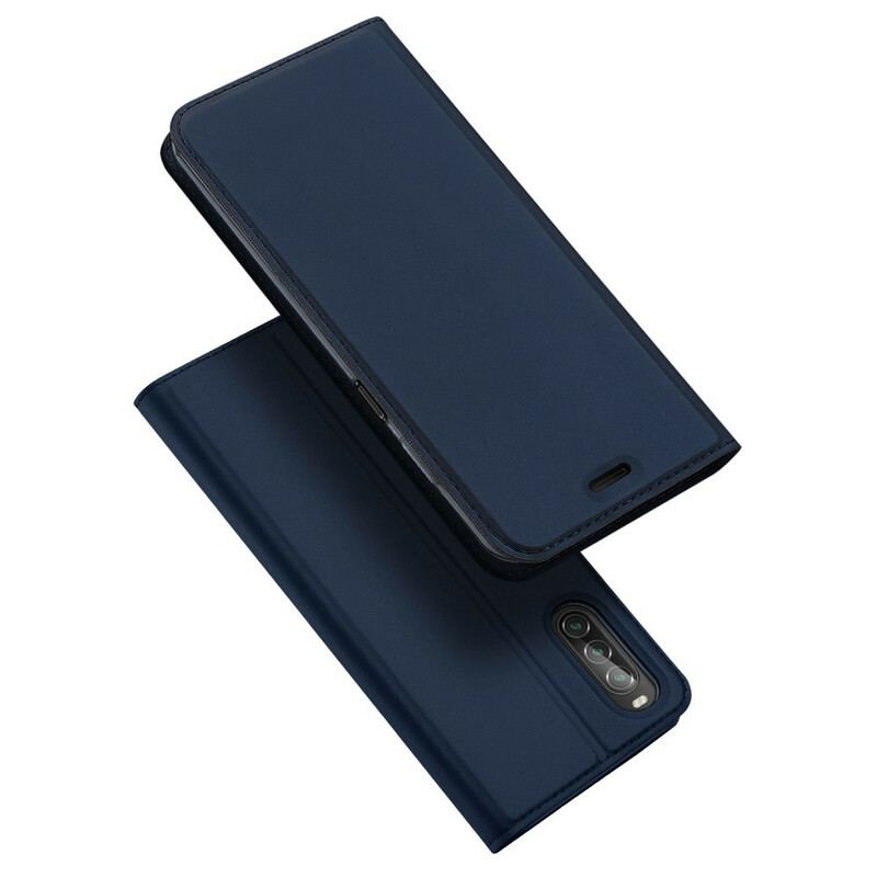 Cover Sony Xperia 10 II Flip Cover Skin Pro Dux Ducis