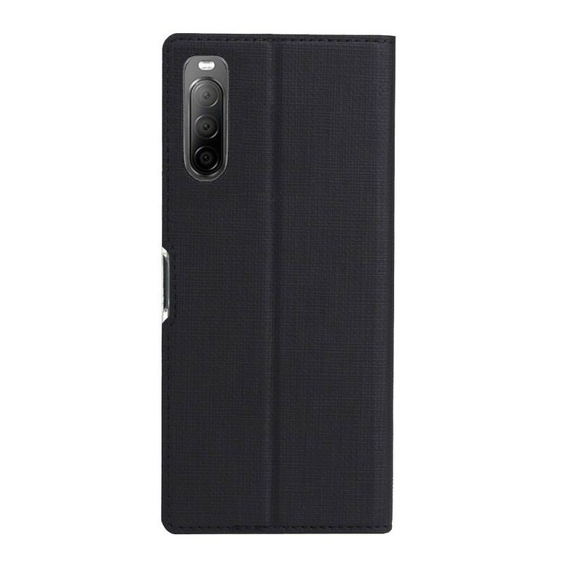 Cover Sony Xperia 10 II Flip Cover Tekstureret Vili Dmx